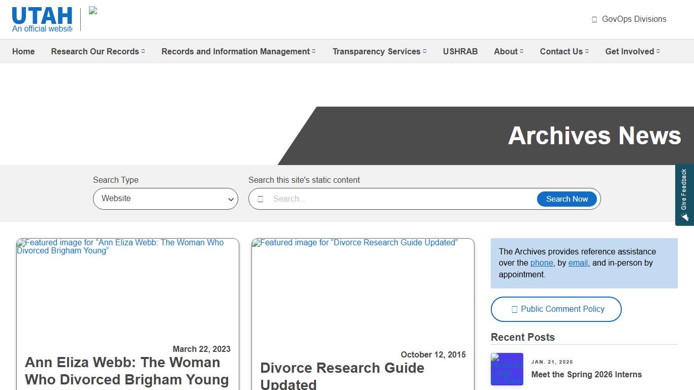 divorce Utah Division of Archives and Records Service