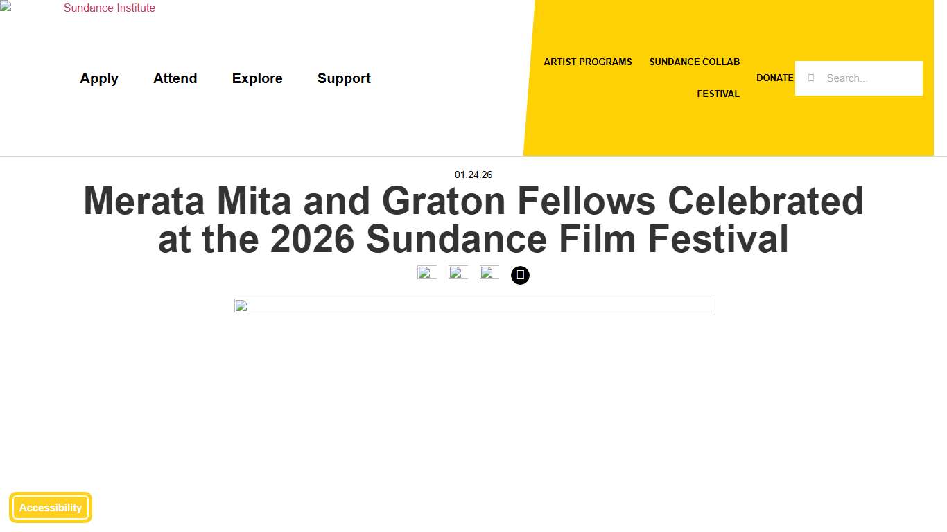 Merata Mita and Graton Fellows Celebrated at the 2026 Sundance Film Festival - sundance.org